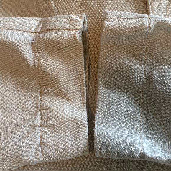 Amazing vintage (20’s?) unlined ivory linen jacket with 3 pearl buttons. - Picture 13 of 16